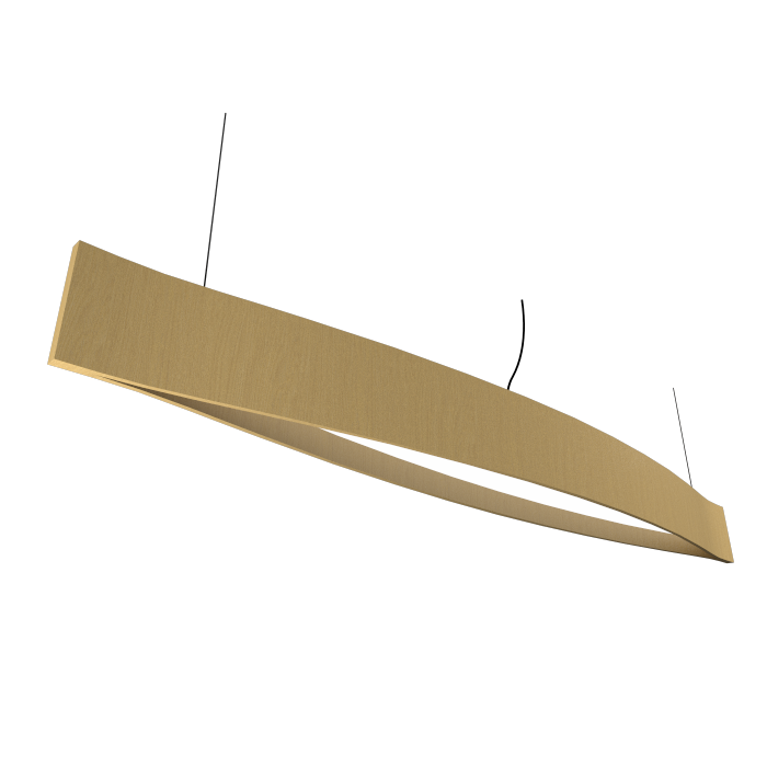 Pendant Lamp Accord Canoa 1279 LED - Clean Line Accord Lighting | 49. Organic Gold