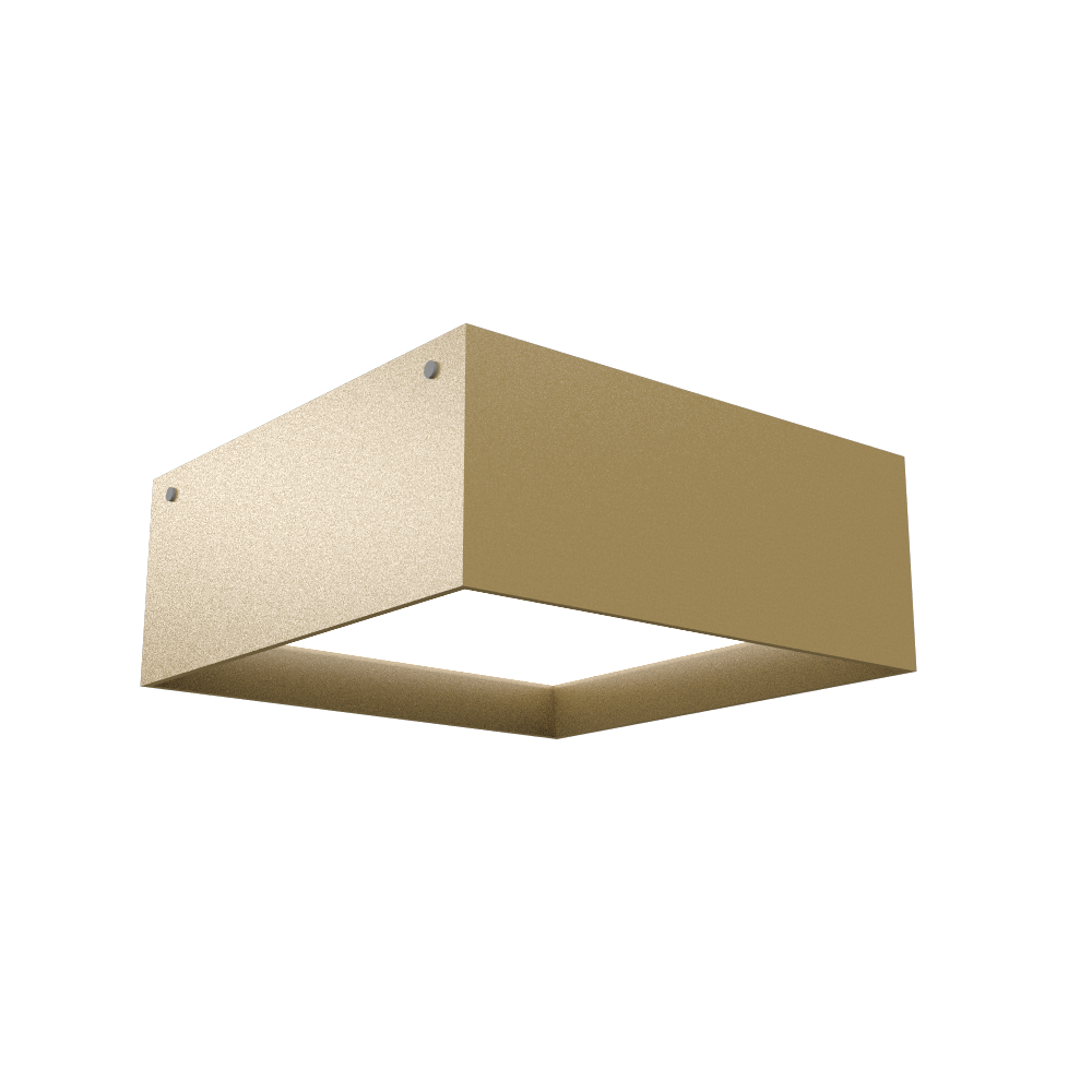 Ceiling Lamp Accord Meio Squadro 495 - Facetada Line Accord Lighting | 38. Pale Gold