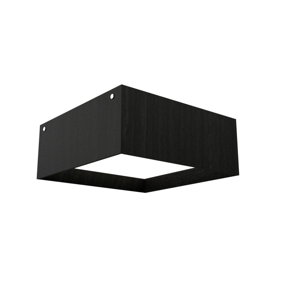 Ceiling Lamp Accord Meio Squadro 495 - Facetada Line Accord Lighting | 46. ​​Organic Black