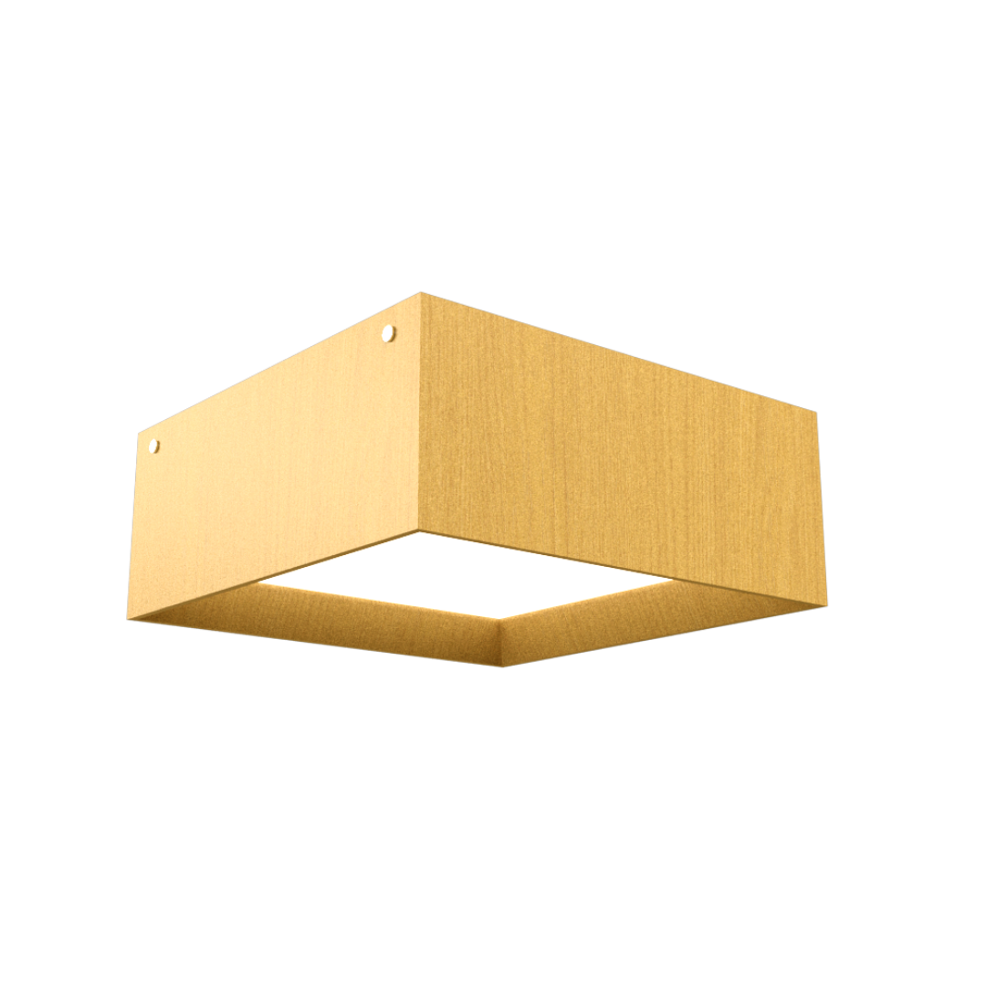 Ceiling Lamp Accord Meio Squadro 495 - Facetada Line Accord Lighting | 49. Organic Gold
