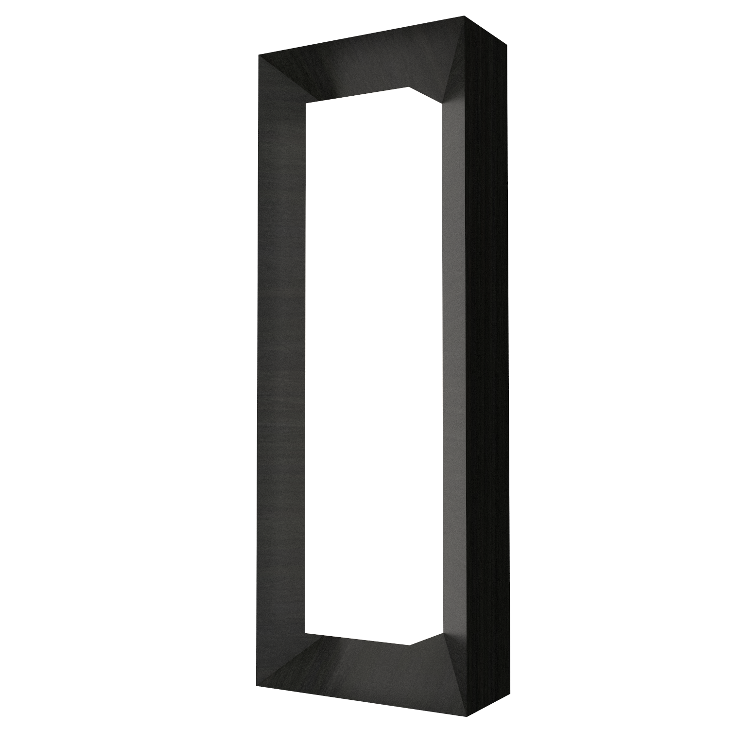 Wall Lamp Accord Meio Squadro 403 - Facetada Line Accord Lighting | 46. ​​Organic Black