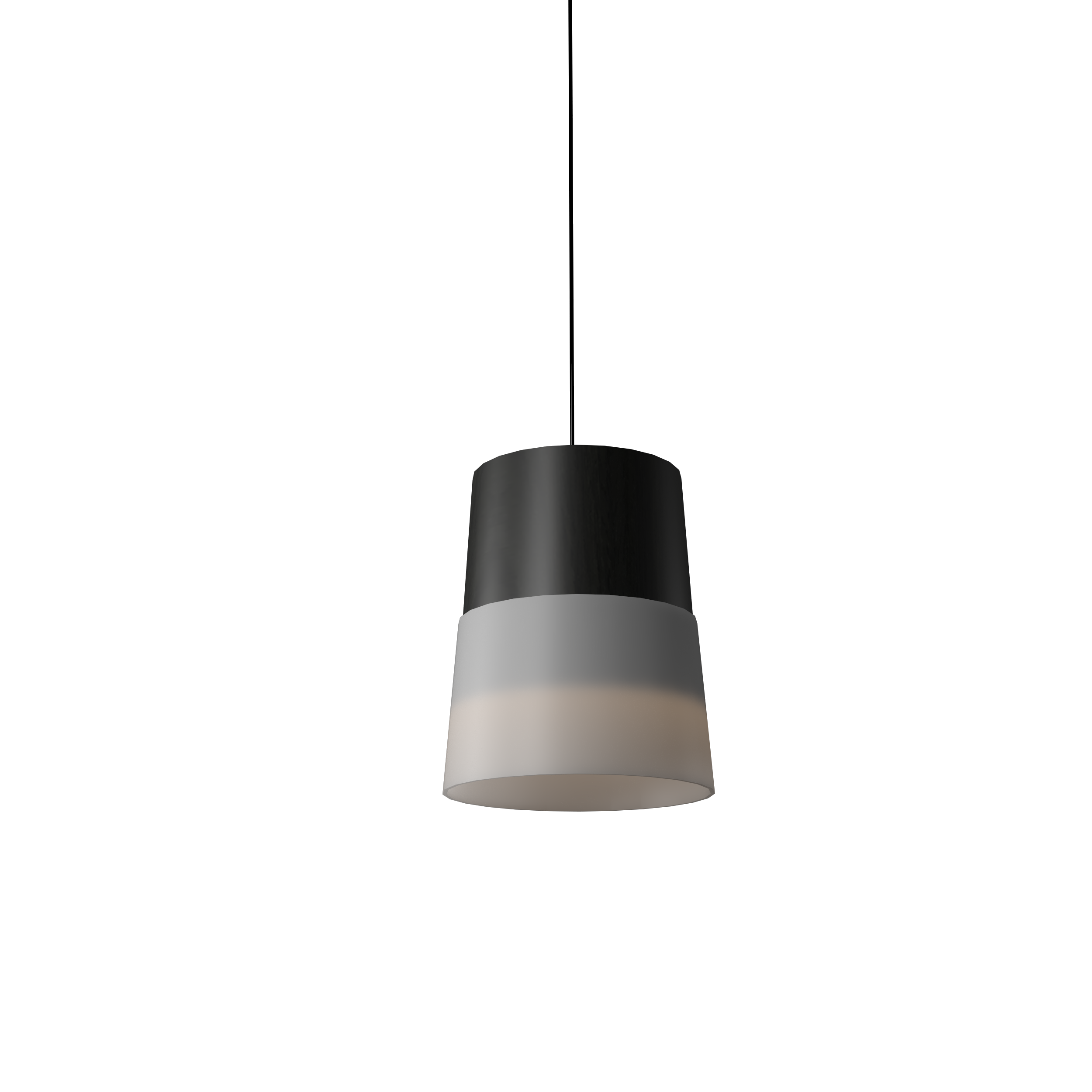 Pendant Lamp Accord Cônico 1151 - Cônica Line Accord Lighting | 44. Charcoal