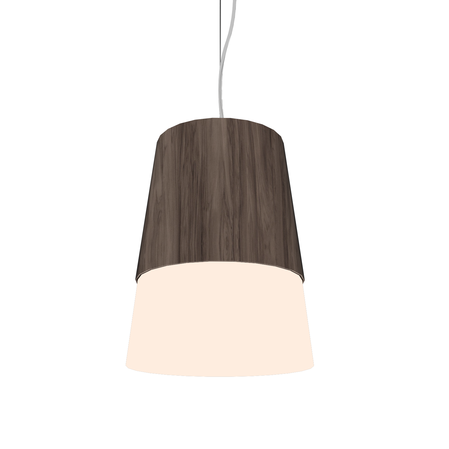 Pendant Lamp Accord Cônico 264 - Cônica Line Accord Lighting | 18. American Walnut