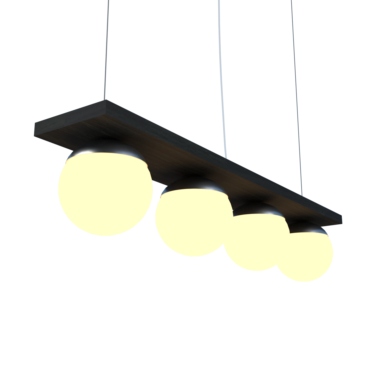 Pendant Lamp Accord Sfera 623 - Sfera Line Accord Lighting | 46. ​​Organic Black