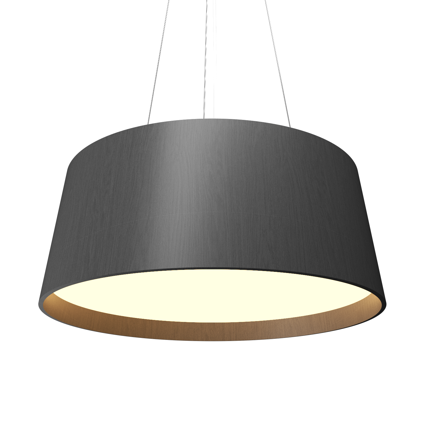 Pendant Lamp Accord Cônico 296 - Cônica Line Accord Lighting | 50. Organic lead Grey