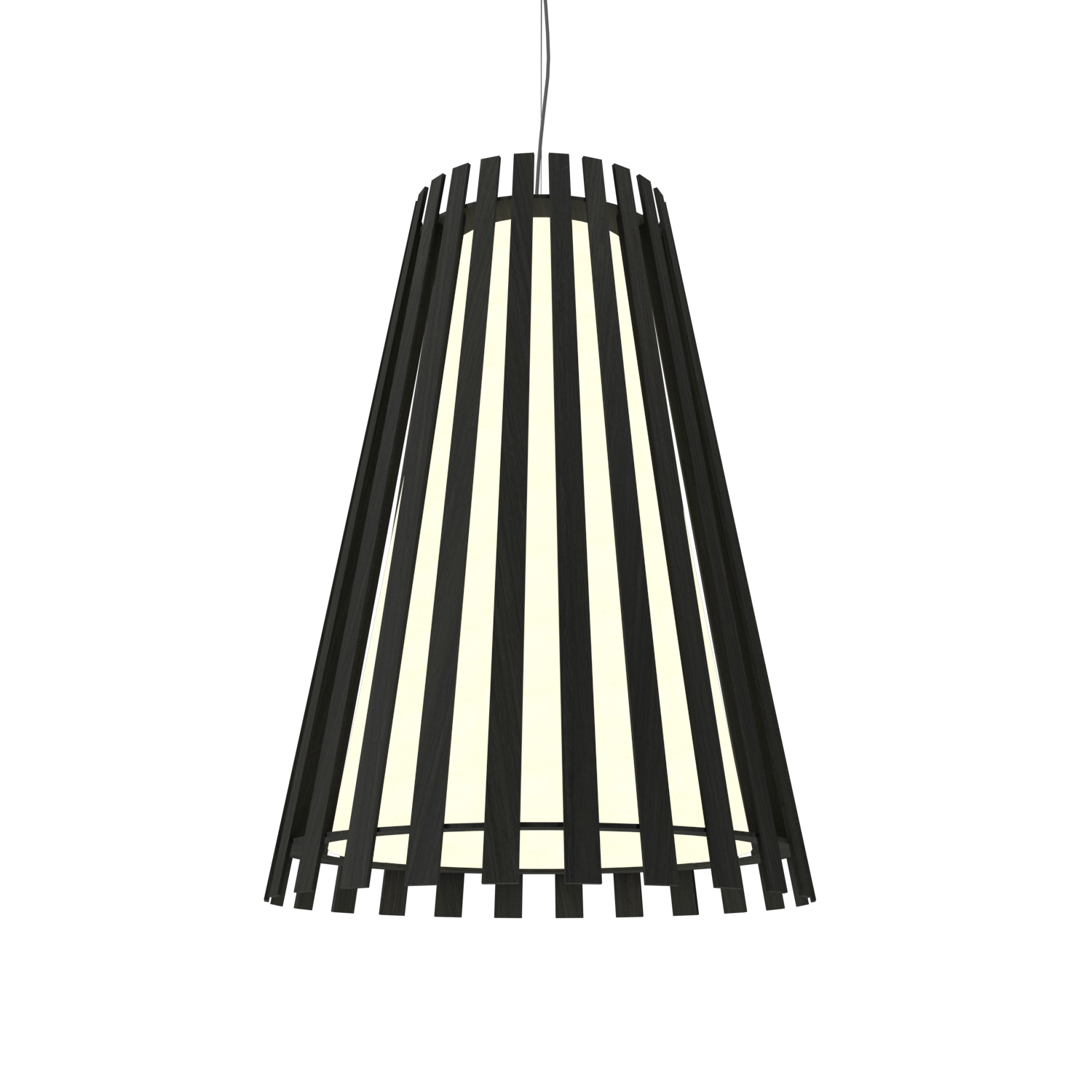 Pendant Lamp Accord Ripado 1036 - Ripada Line Accord Lighting | 46. ​​Organic Black
