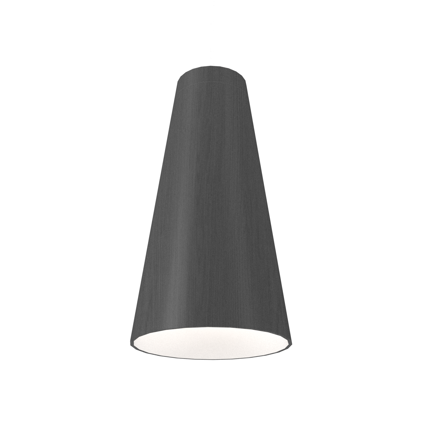 Pendant Lamp Accord Cônico 1233 - Cônica Line Accord Lighting | 50. Organic lead Grey
