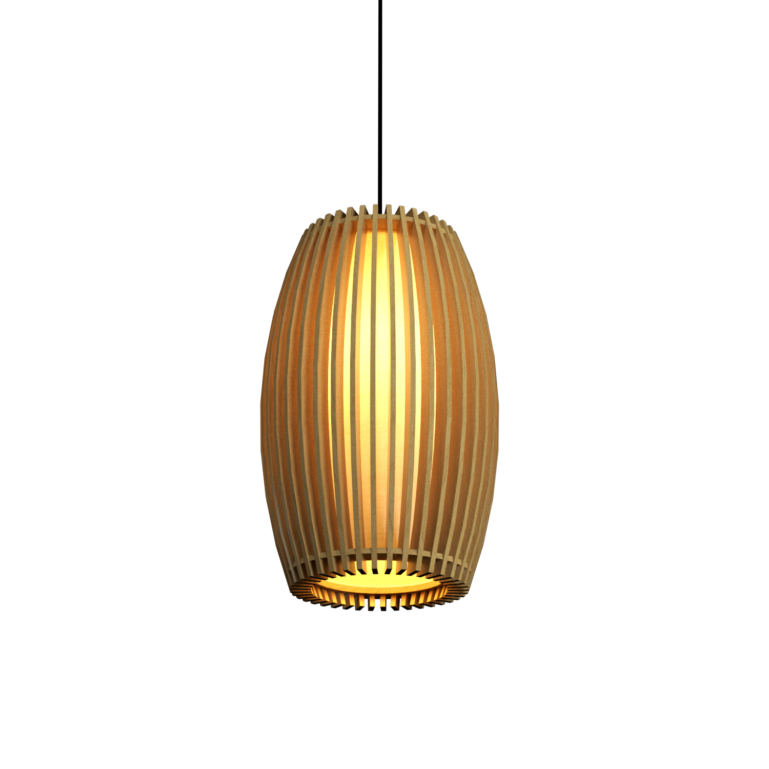 Pendant Lamp Accord Stecche Di Legno 1140 - Stecche Di Legno Line Accord Lighting | 49. Organic Gold