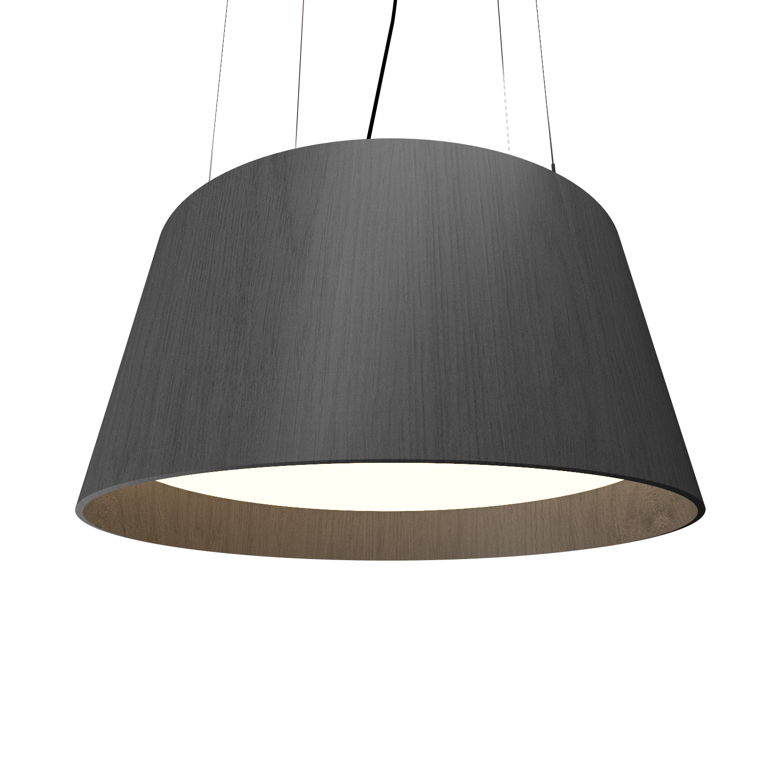 Pendant Lamp Accord Cônico 255 - Cônica Line Accord Lighting | 50. Organic lead Grey