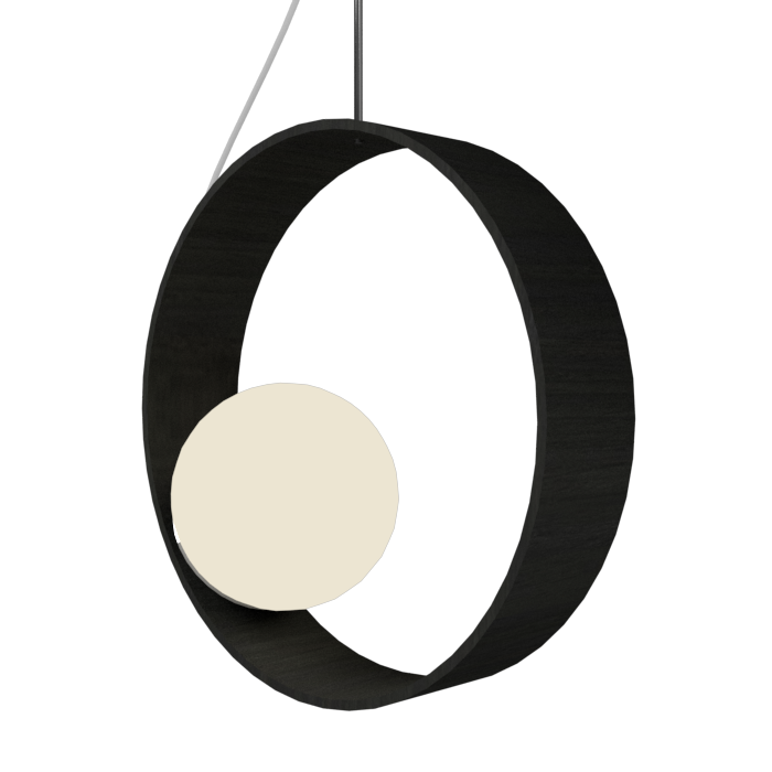 Pendant Lamp Accord Sfera 620 - Sfera Line Accord Lighting | 46. ​​Organic Black