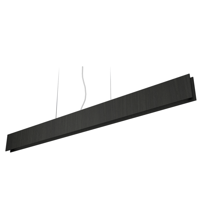 Pendant Lamp Accord Linear Slim 1311 LED - Clean Line Accord Lighting | 46. ​​Organic Black