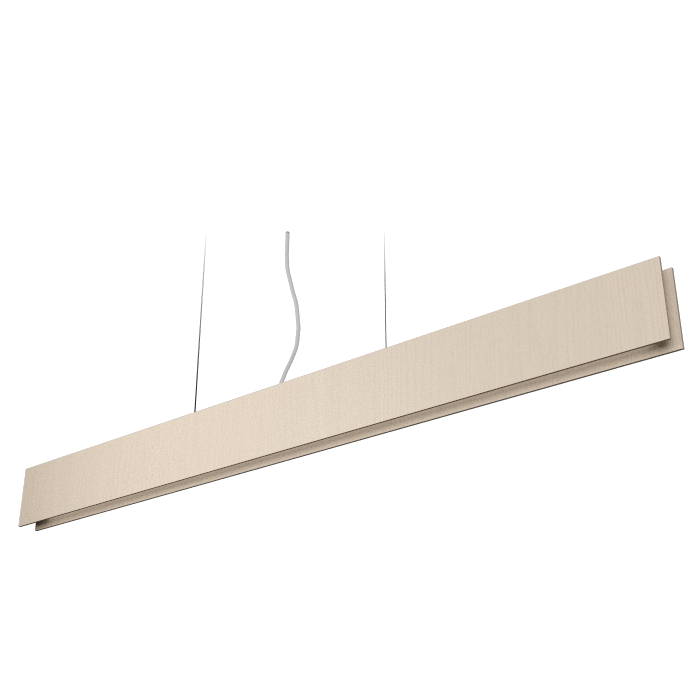 Pendant Lamp Accord Linear Slim 1311 LED - Clean Line Accord Lighting | 48. Organic Cappuccino