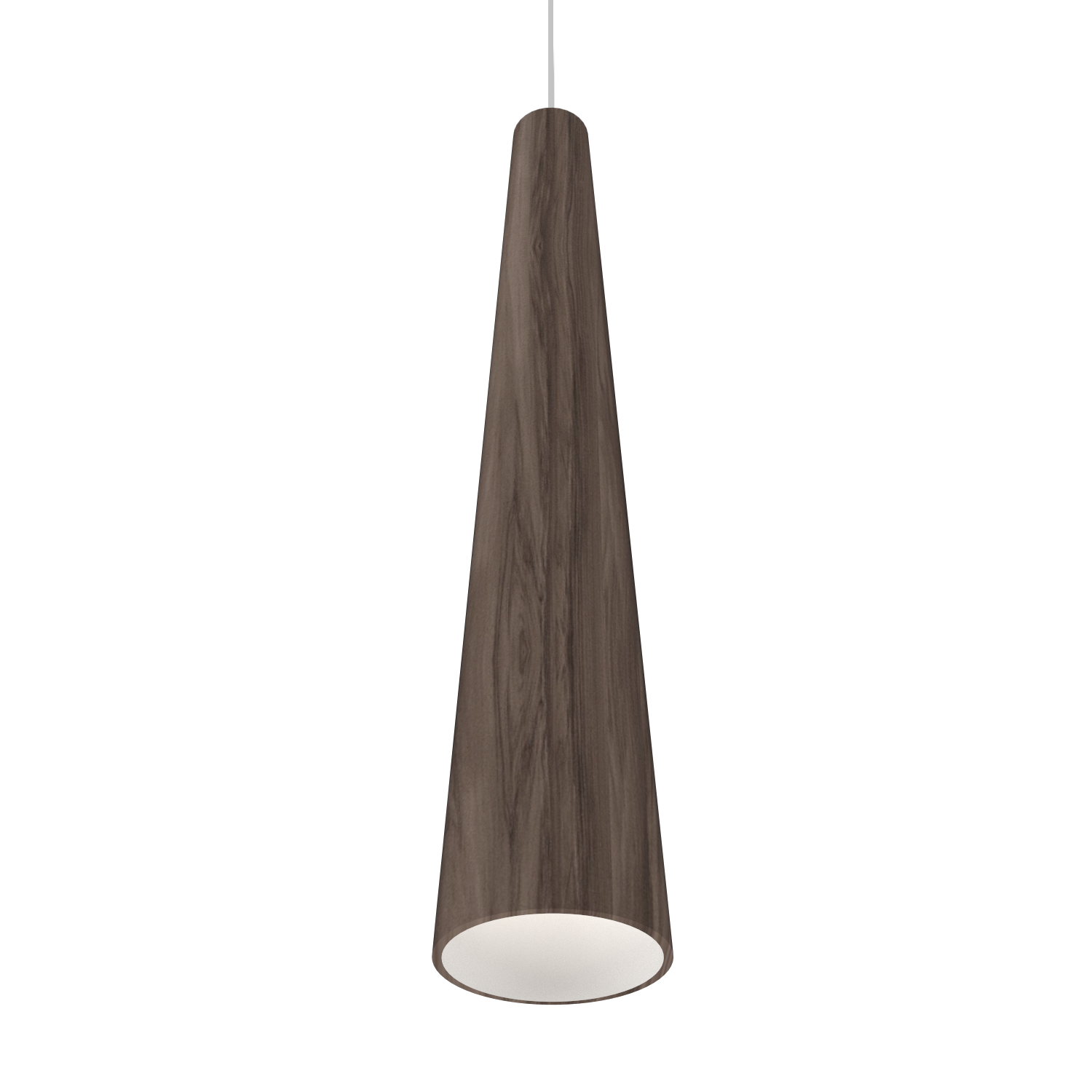 Pendant Lamp Accord Cônico 1276 - Cônica Line Accord Lighting | 18. American Walnut