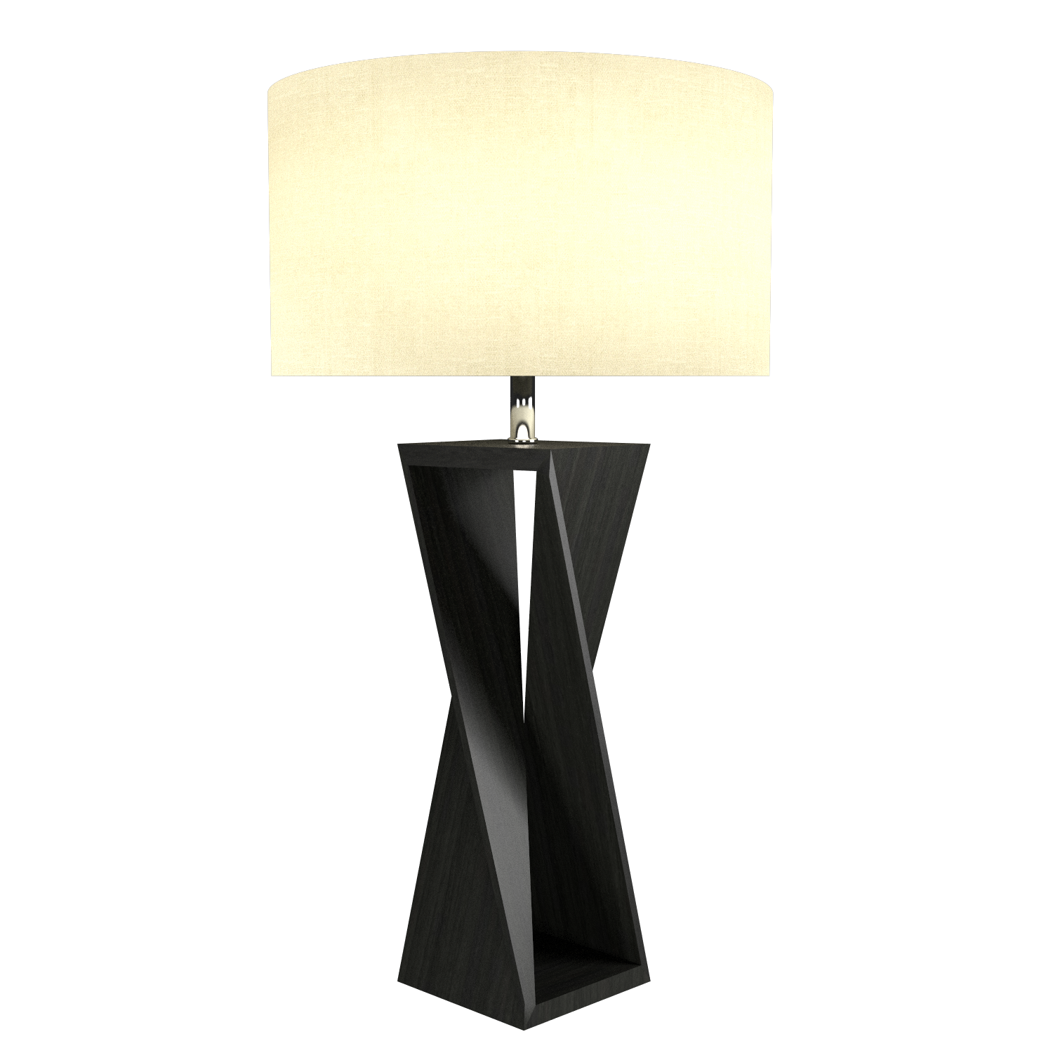 Table Lamp Accord Spin 7044 - Facetada Line Accord Lighting | 44. Charcoal