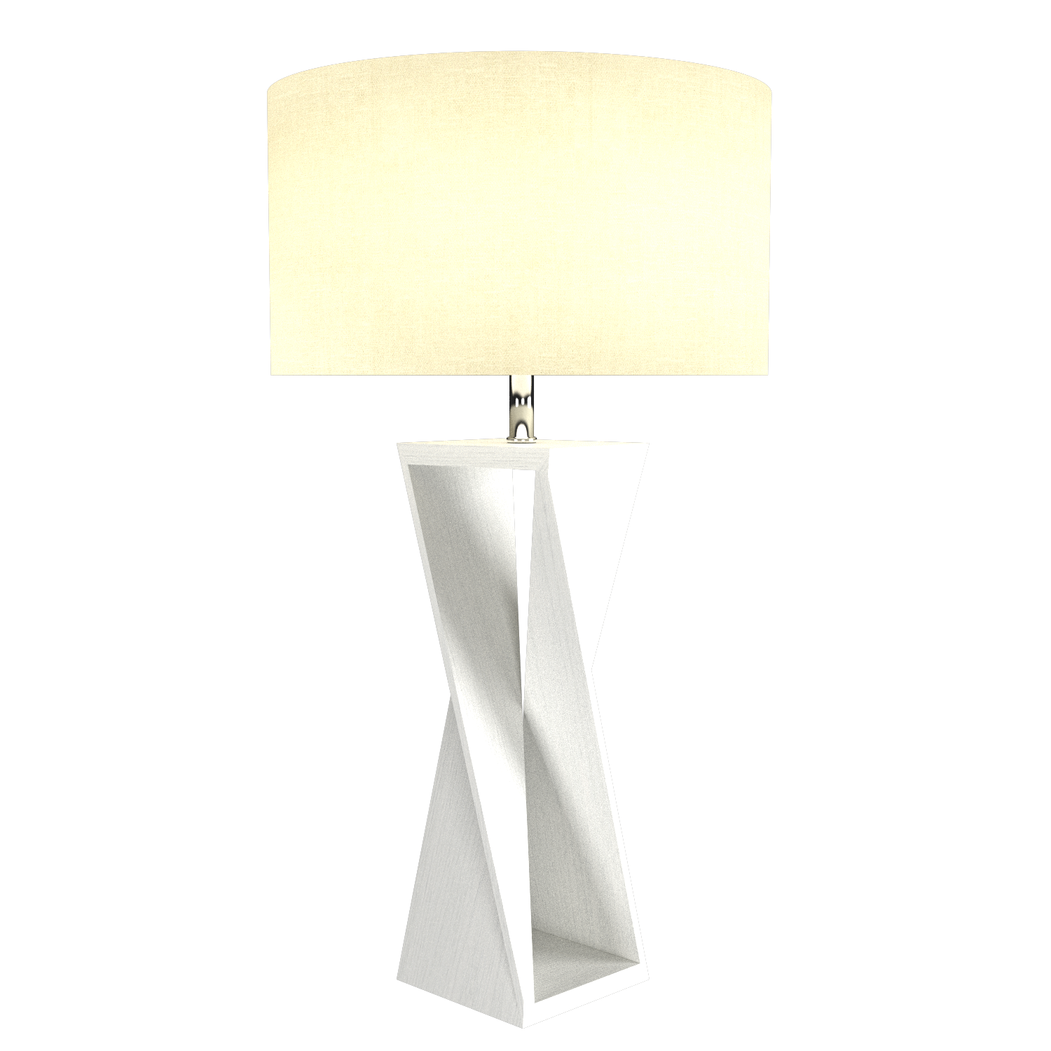 Table Lamp Accord Spin 7044 - Facetada Line Accord Lighting | 47. ​​Organic White