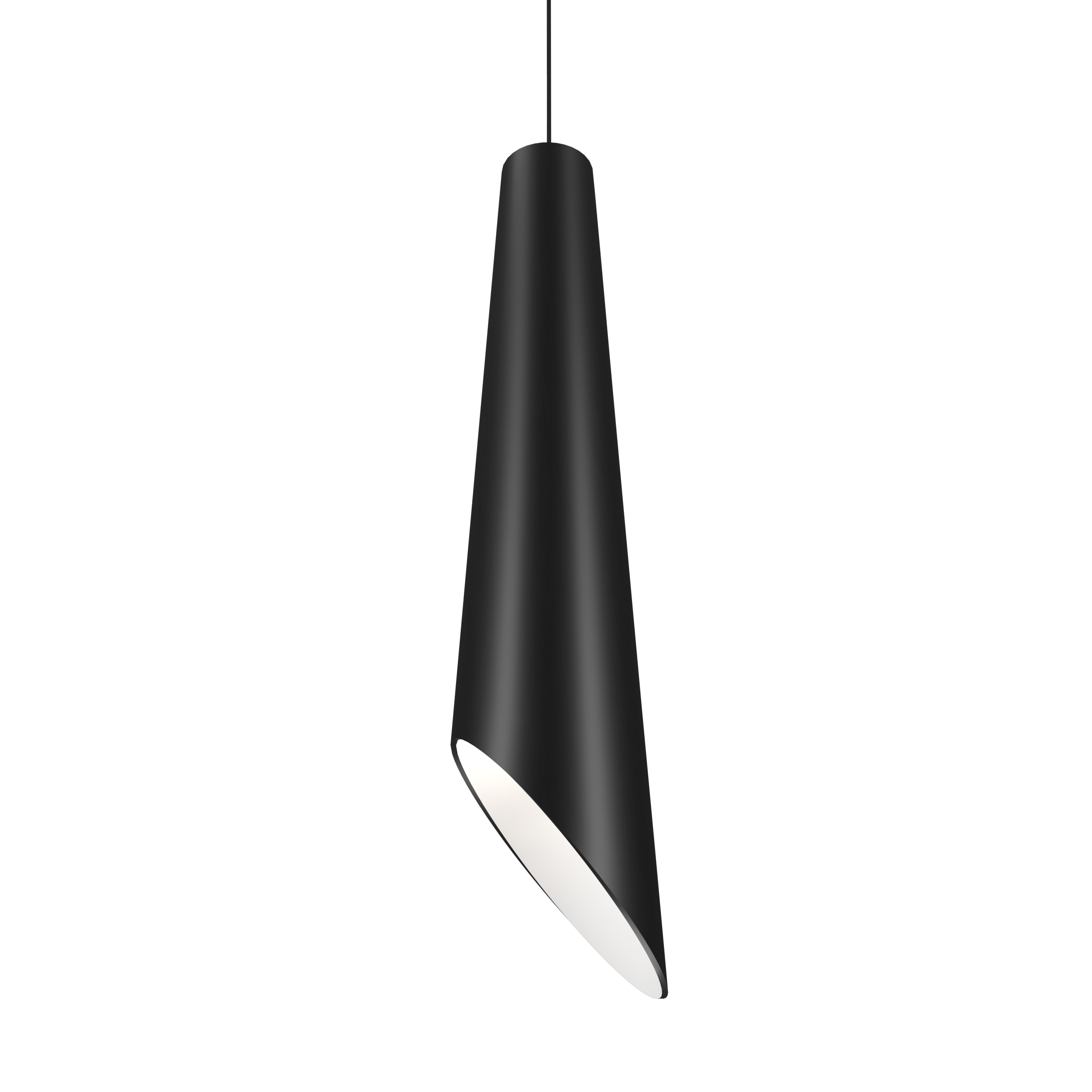 Pendant Lamp Accord Cônico 1277 - Cônica Line Accord Lighting | 46. ​​Organic Black