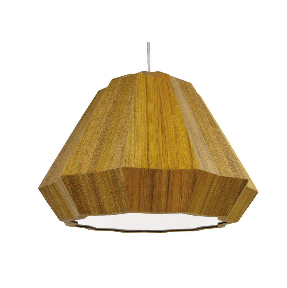 Pendant Lamp Plissé 1339 - PlisséLine Accord Lighting | Color 09. Louro Freijó Pendant Lamp Plissé 1339 - PlisséLine Accord Lighting