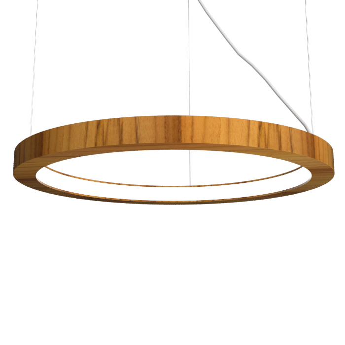 Pendant Lamp Accord Frame 1415 - Frame Line Accord Lighting | 12. Teak