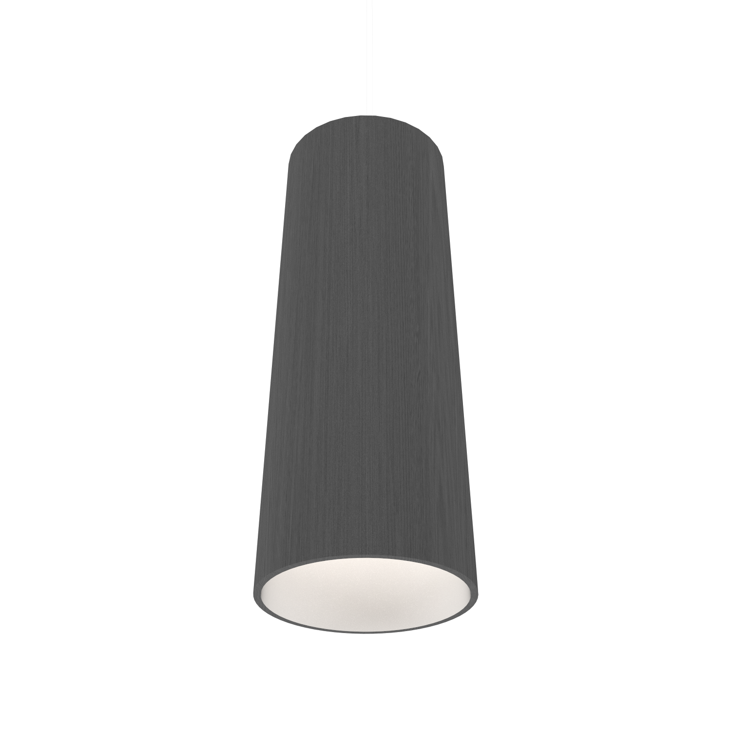 Pendant Lamp Accord Cônico 116 - Cônica Line Accord Lighting | 50. Organic lead Grey