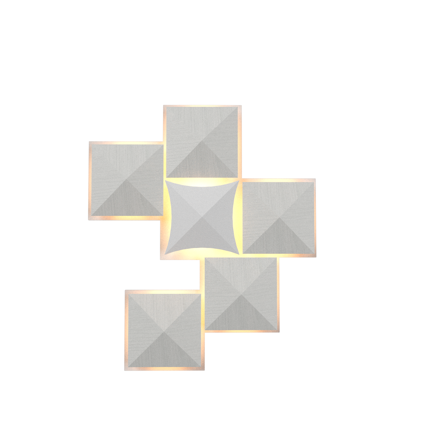 Wall Lamp Accord Diamante 4079 - Facetada Line Accord Lighting | 47. ​​Organic White