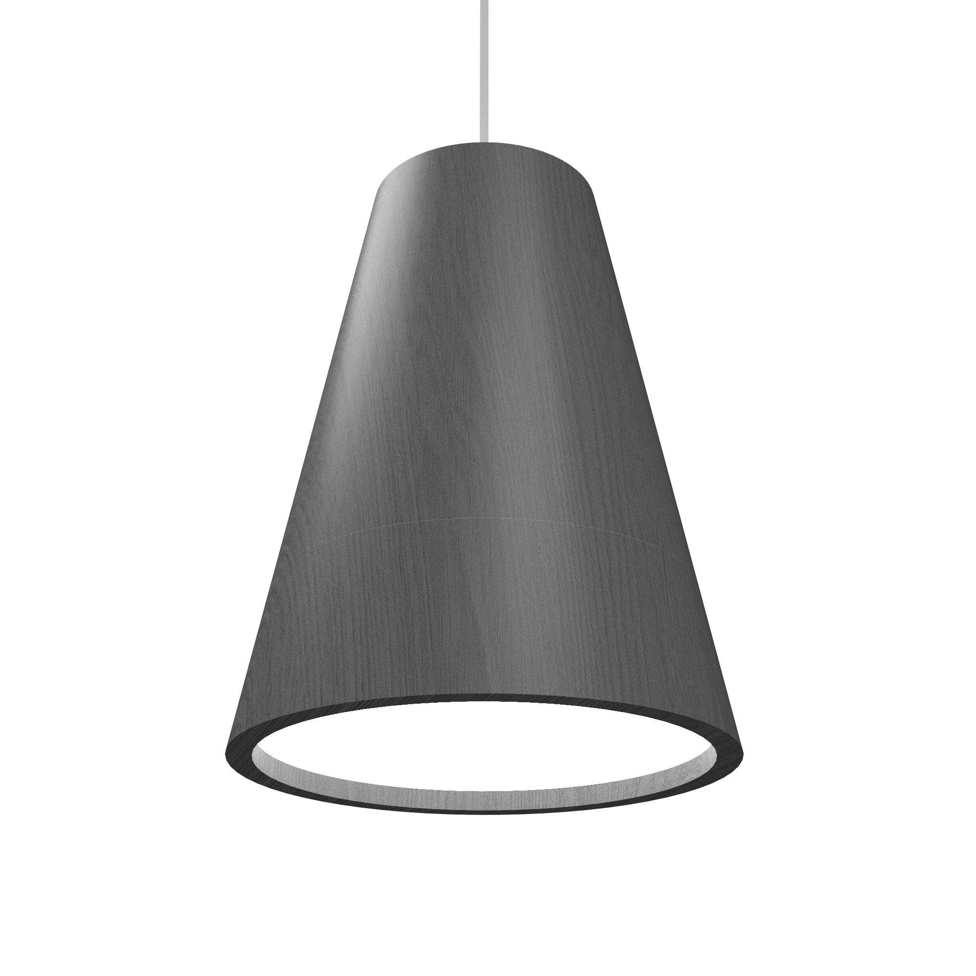 Pendant Lamp Accord Cônico 1130 - Cônica Line Accord Lighting | 50. Organic lead Grey