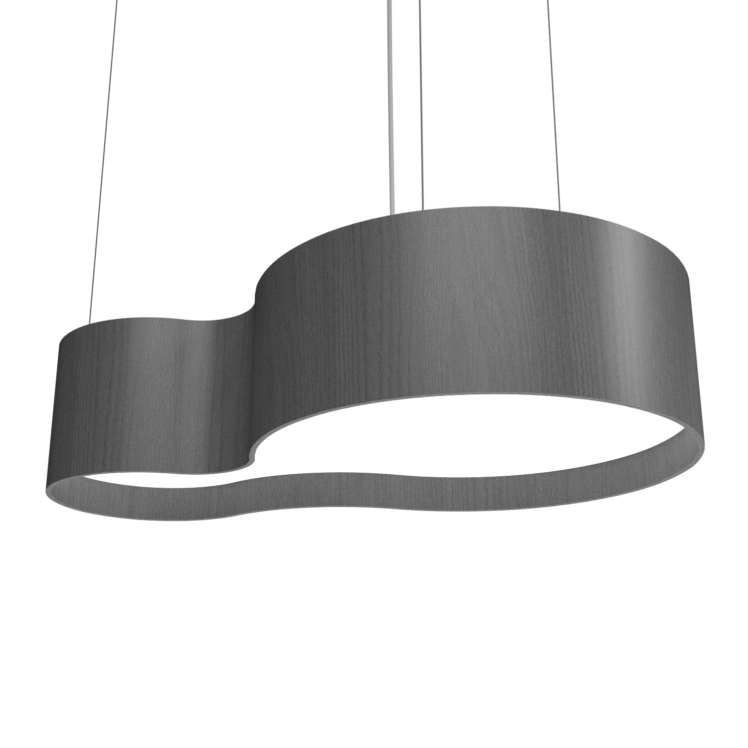 Pendant Lamp Accord KS II 285 - Orgânica Line Accord Lighting | 50. Organic lead Grey
