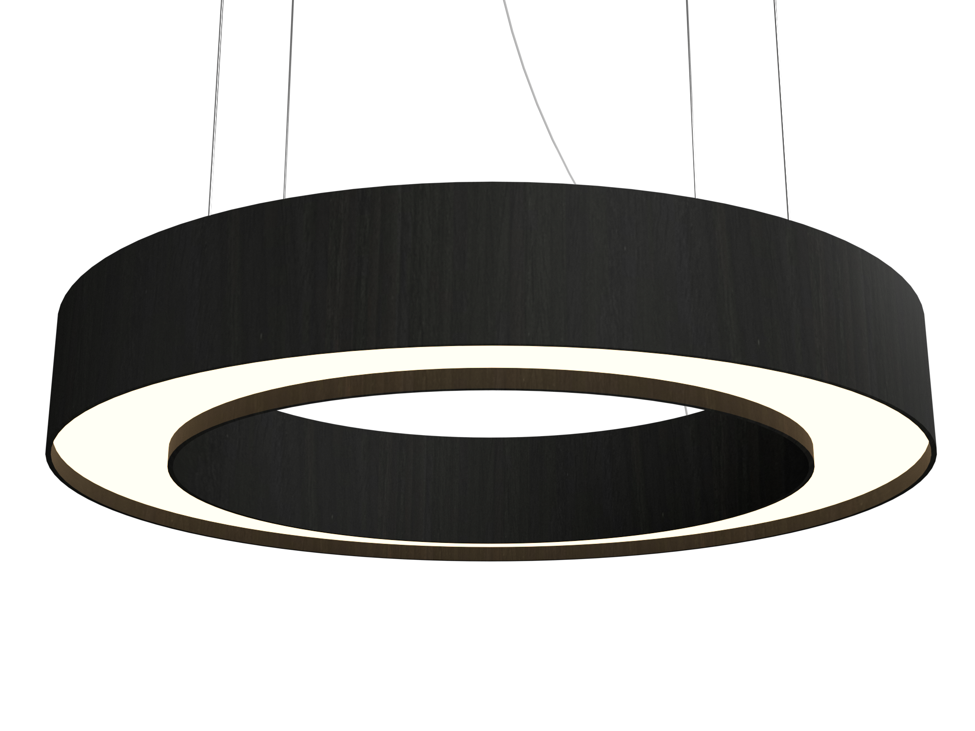 Pendant Lamp Accord Cilíndrico 1285 LED - Cilíndrica Line Accord Lighting | 46. ​​Organic Black