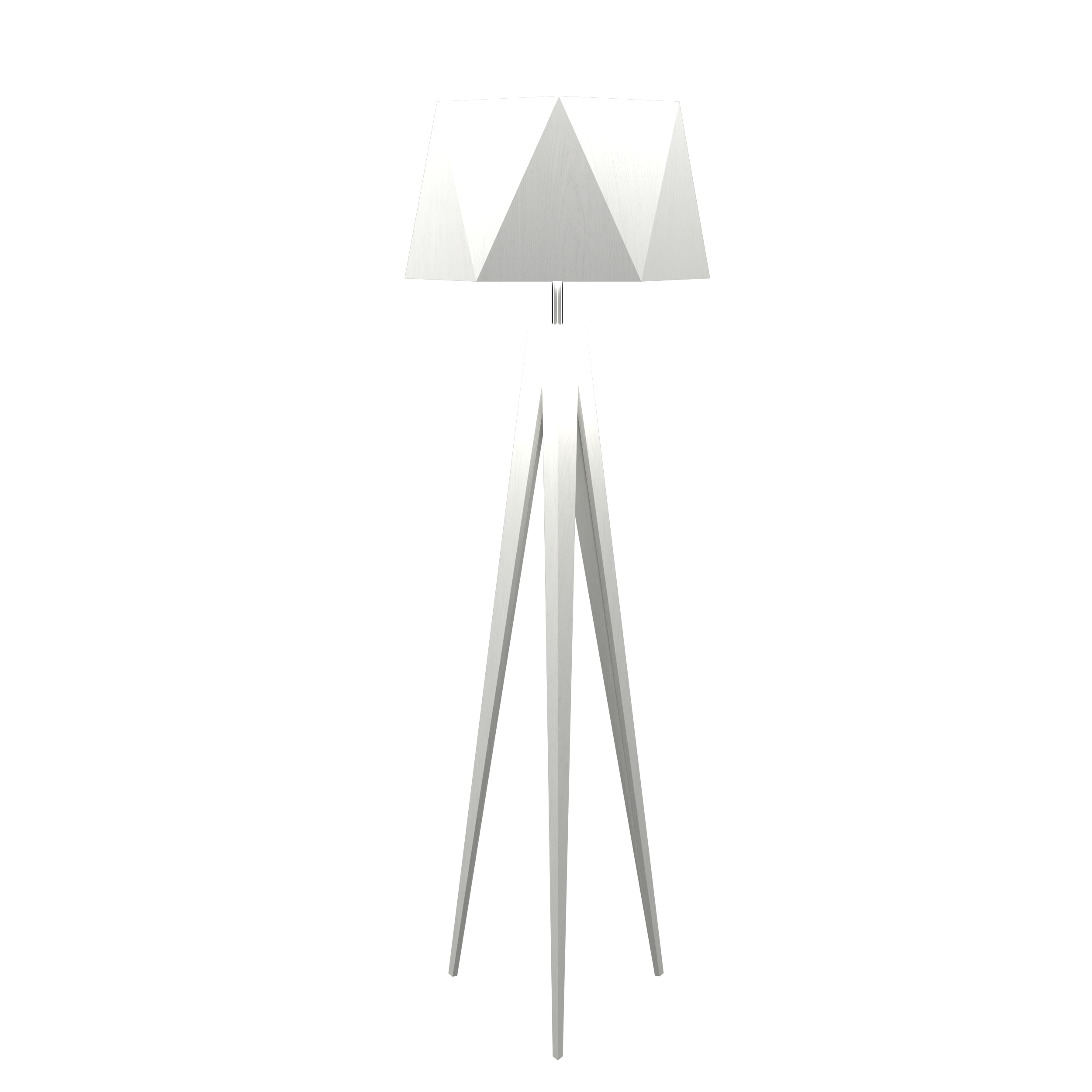 Floor Lamp Accord Facetada 3034 - Facetada Line Accord Lighting | 47. ​​Organic White