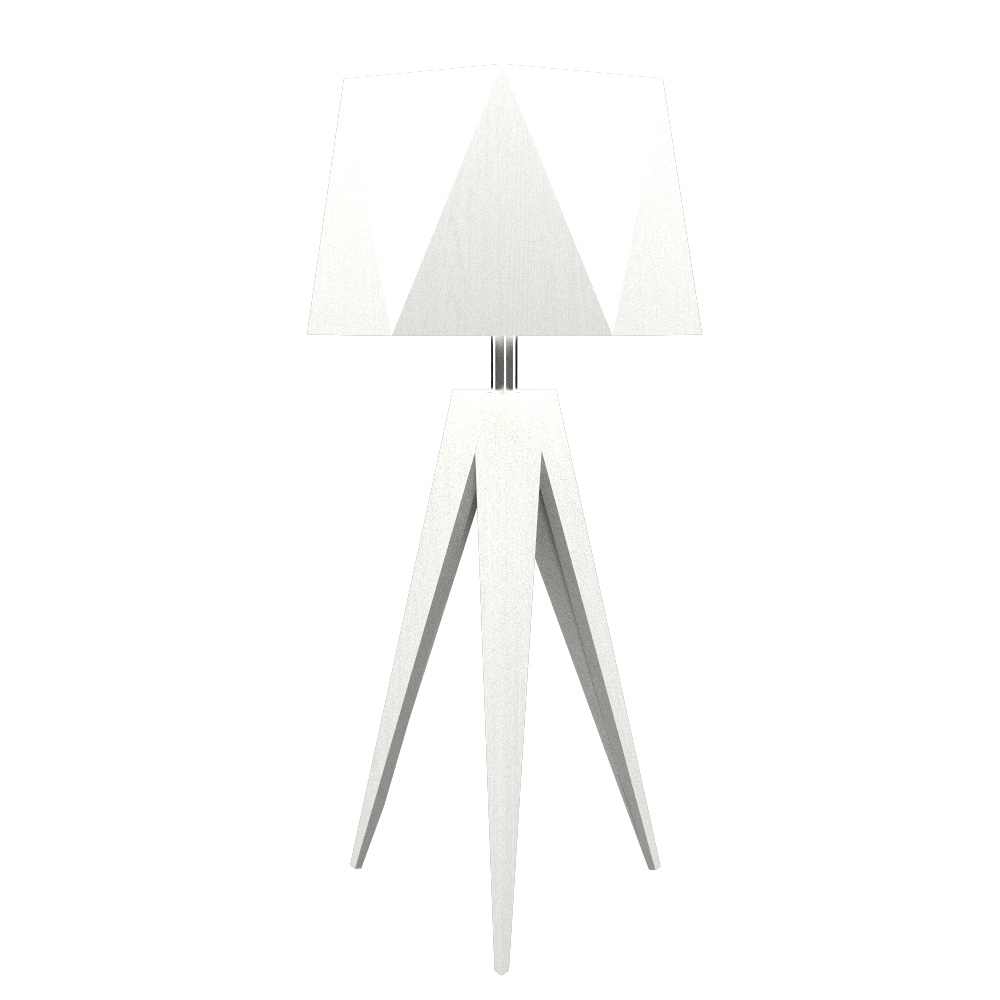 Table Lamp Accord Facetado 7048 - Facetada Line Accord Lighting | 47. ​​Organic White
