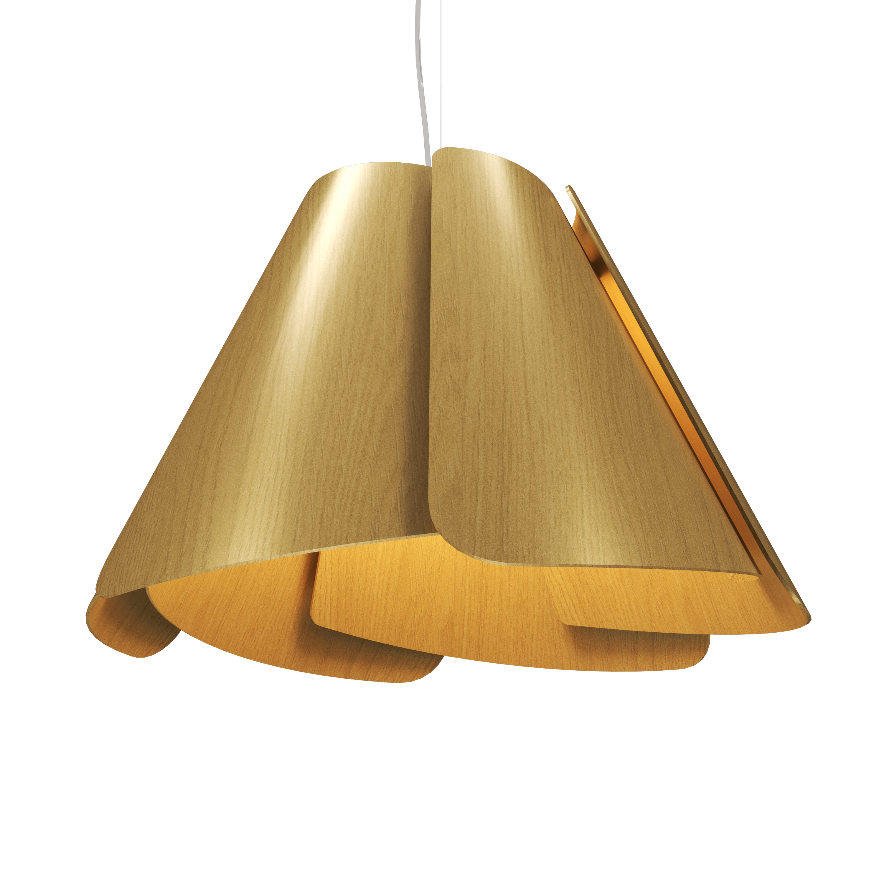 Pendant Lamp Accord Fuchsia 1364 - Fuchsia Line Accord Lighting | 49. Organic Gold