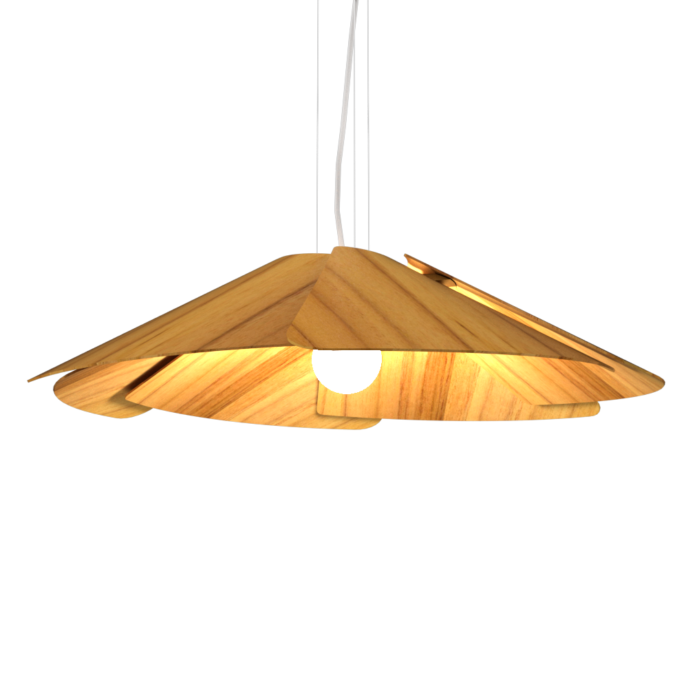 Pendant Lamp Accord Fuchsia 1365 - Fuchsia Line Accord Lighting | 12. Teak