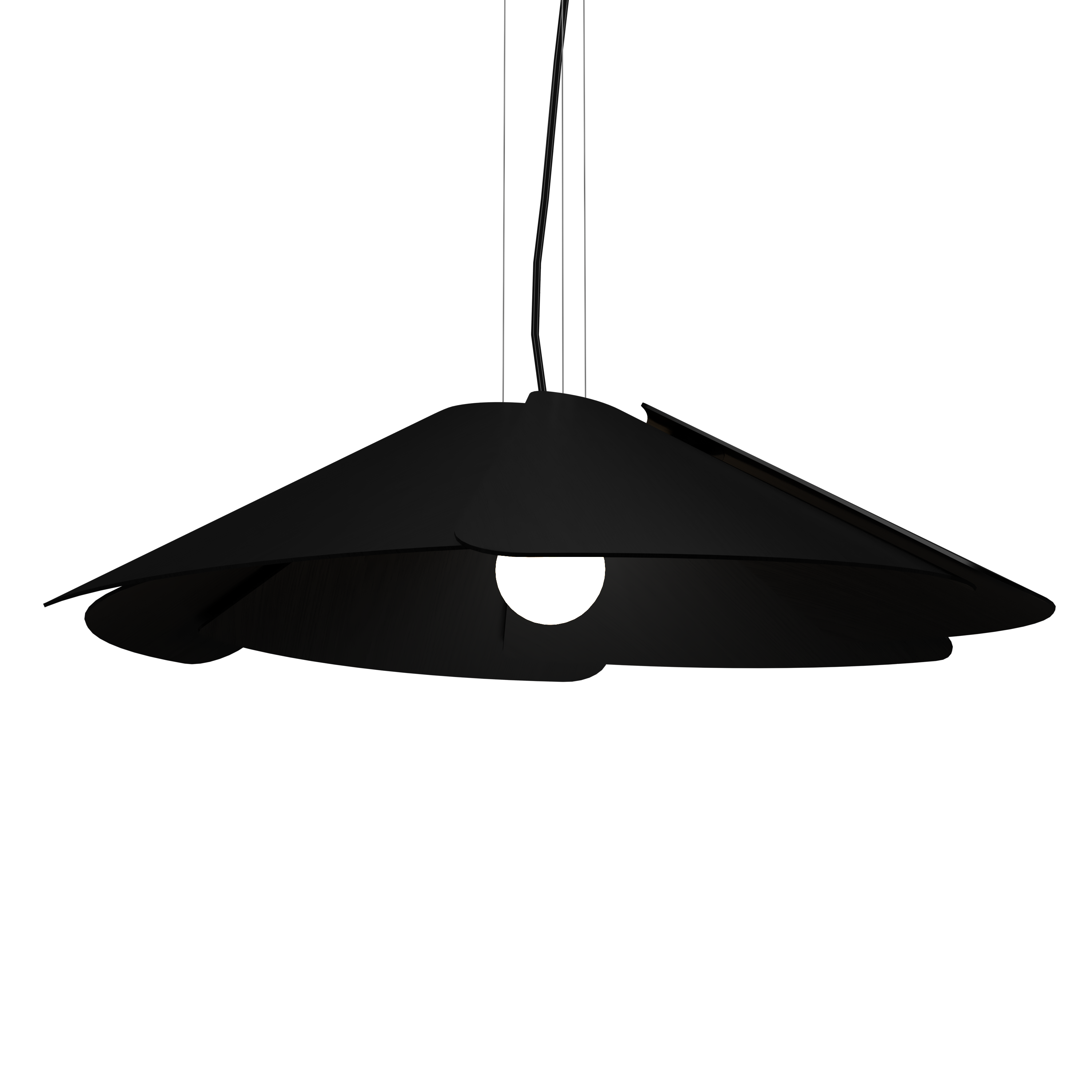 Pendant Lamp Accord Fuchsia 1365 - Fuchsia Line Accord Lighting | 46. ​​Organic Black