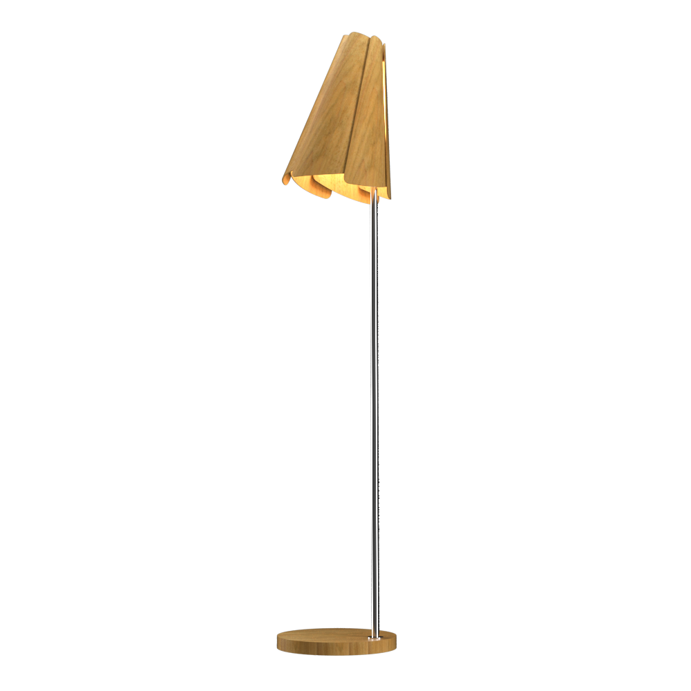 Floor Lamp Fuchsia 3122 - FuchsiaLine Accord Lighting | Color 09. Louro Freijó Floor Lamp Fuchsia 3122 - FuchsiaLine Accord Lighting