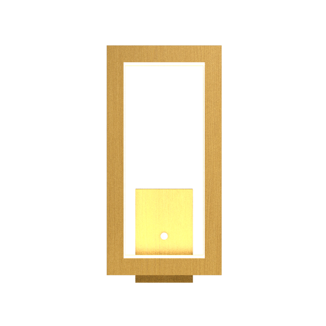 Wall Lamp Accord Frame 4118 - Frame Line Accord Lighting | 49. Organic Gold