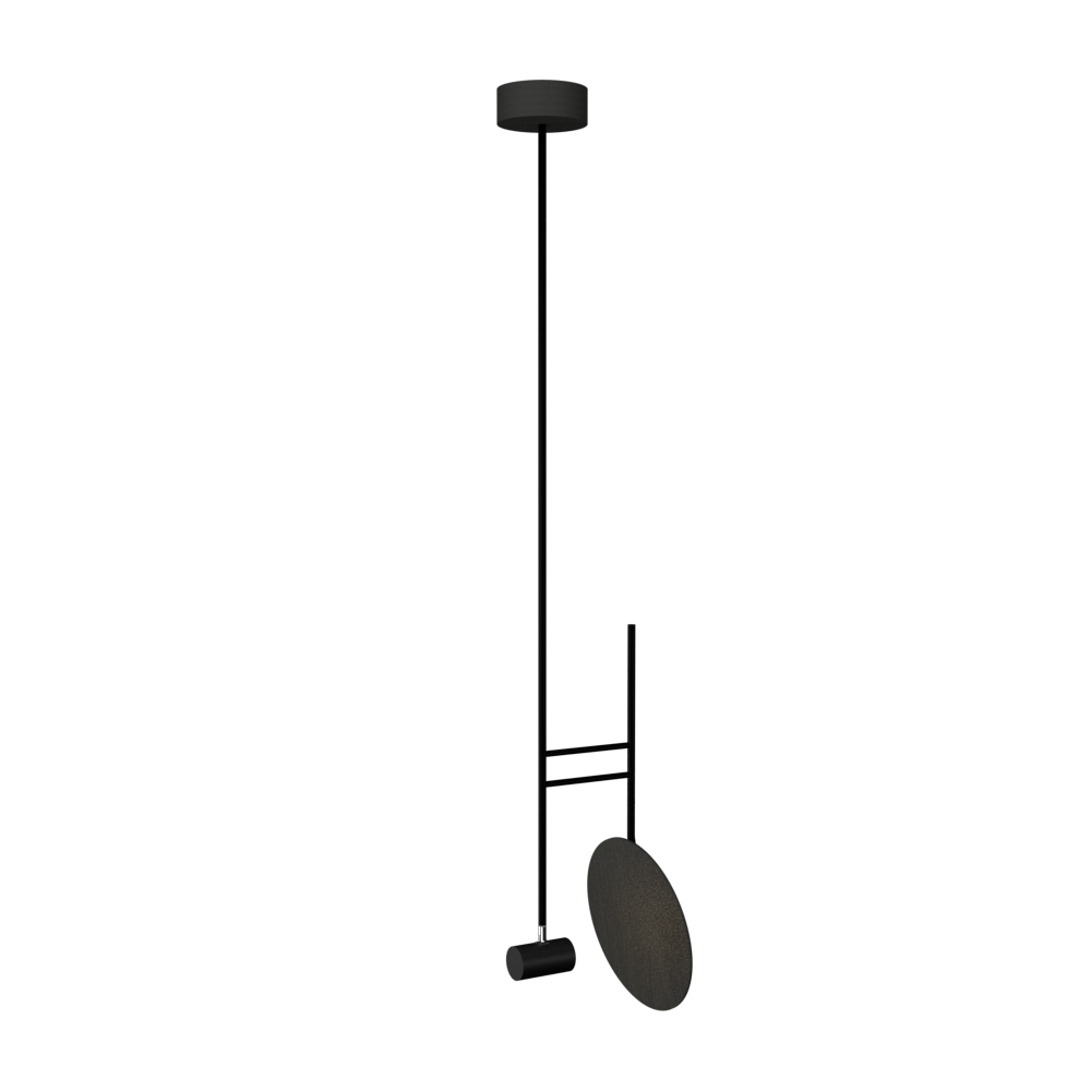 Pendant Lamp Accord Dot 1418 - Dot Line Accord Lighting | 46. ​​Organic Black