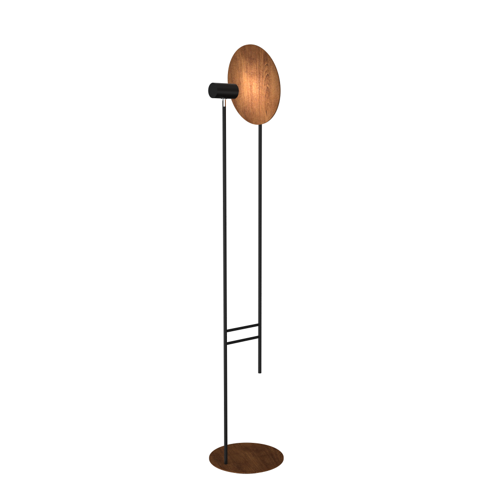 Floor Lamp Accord Dot 3126 - Dot Line Accord Lighting | 06. Imbuia