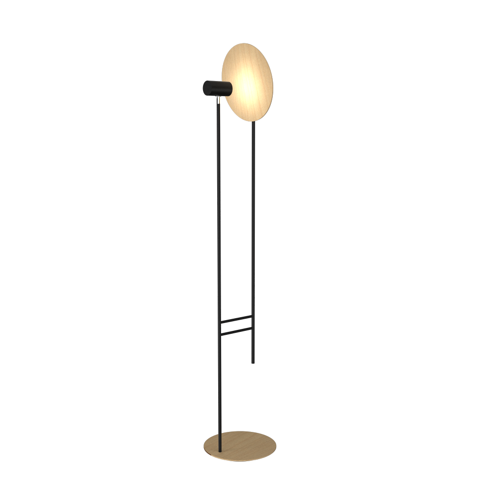 Floor Lamp Accord Dot 3126 - Dot Line Accord Lighting | 34. Maple