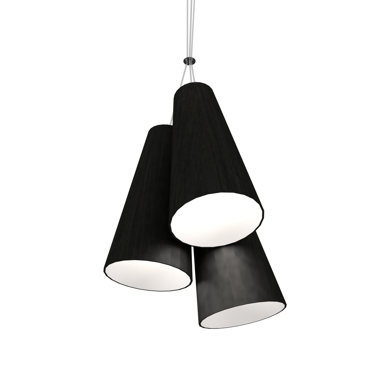 Pendant Lamp Accord Cônico 1234 - Cônica Line Accord Lighting | 46. ​​Organic Black