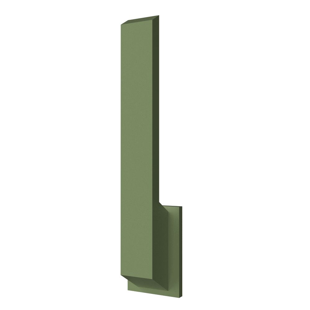Wall Lamp Accord Clean 4133 - Clean Line Accord Lighting | 30. Olive Green