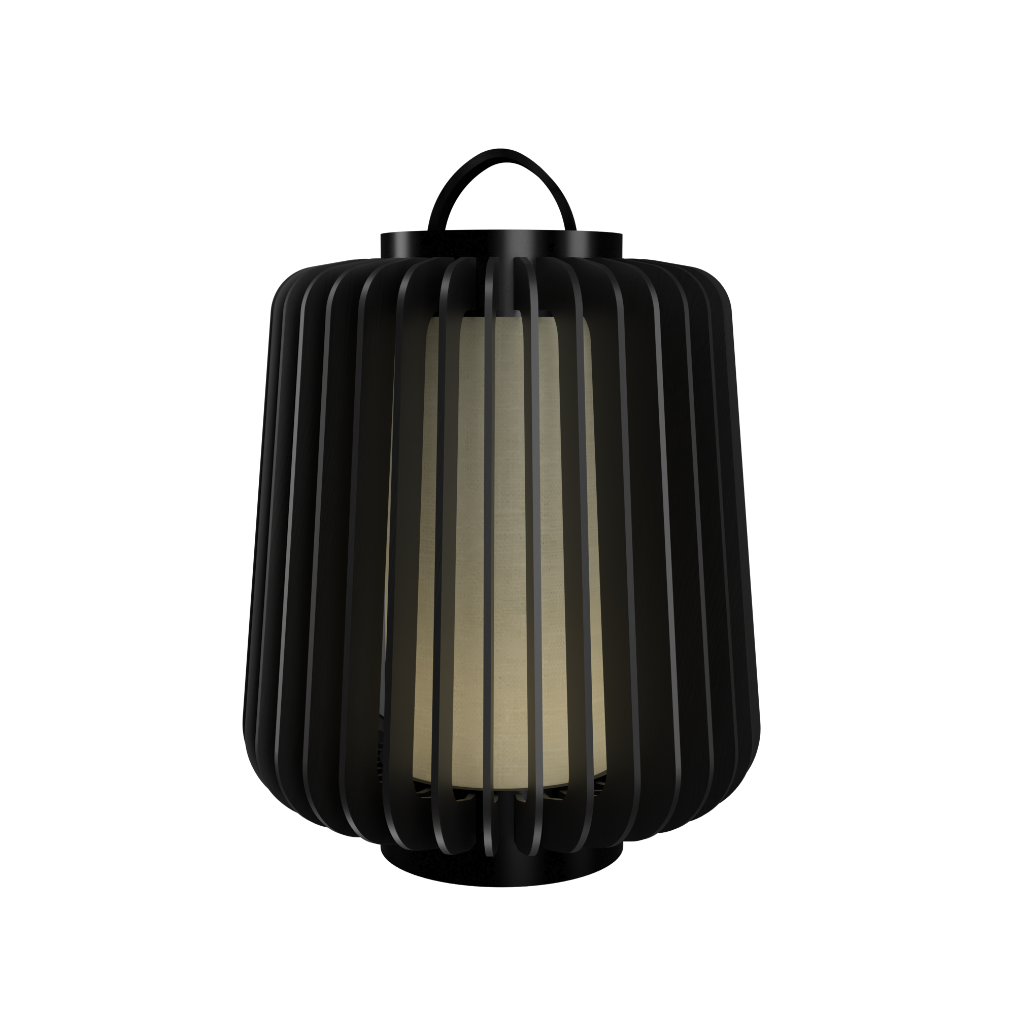 Floor Lamp Accord Stecche Di Legno 3035 - Stecche Di Legno Line Accord Lighting | 46. ​​Organic Black