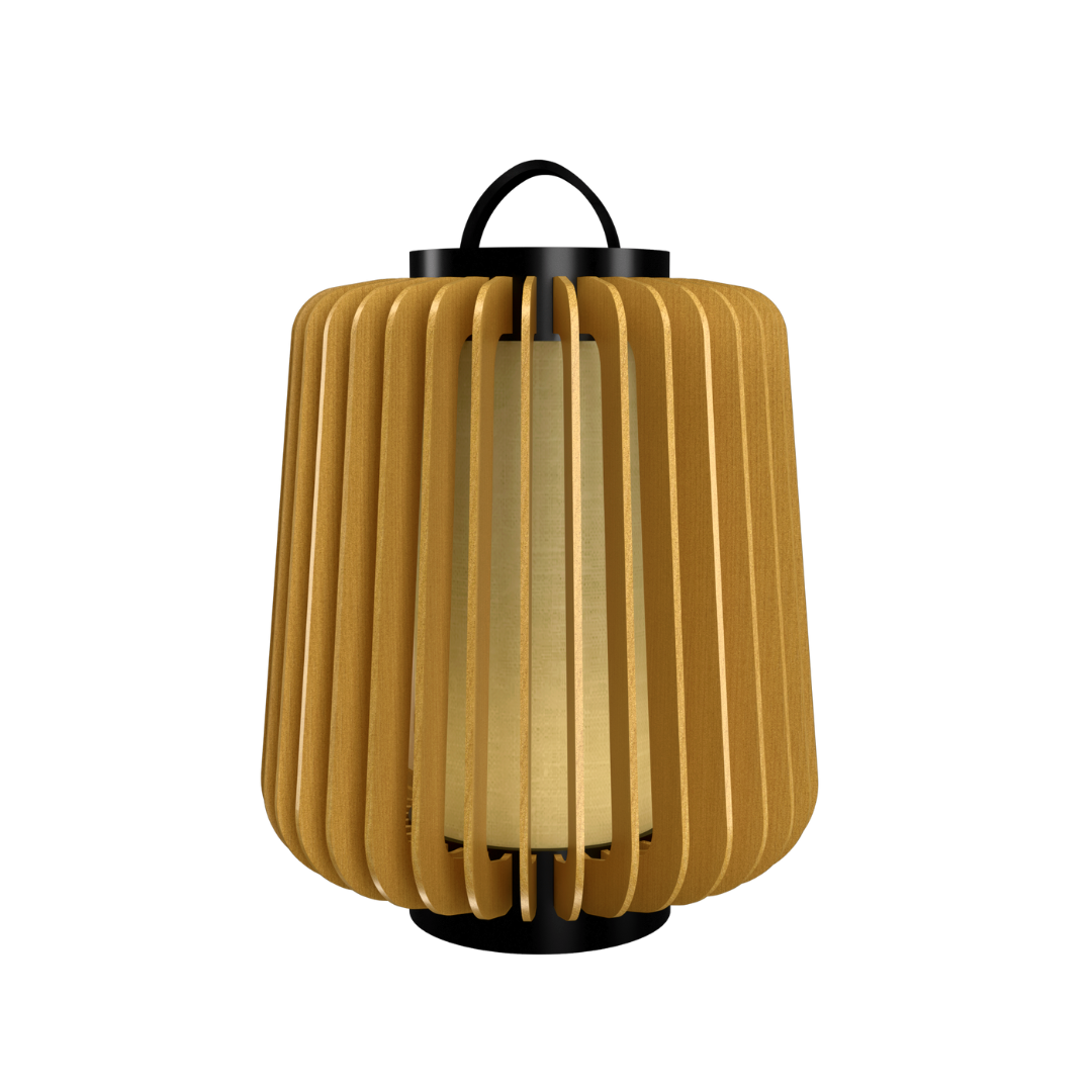 Floor Lamp Accord Stecche Di Legno 3035 - Stecche Di Legno Line Accord Lighting | 49. Organic Gold