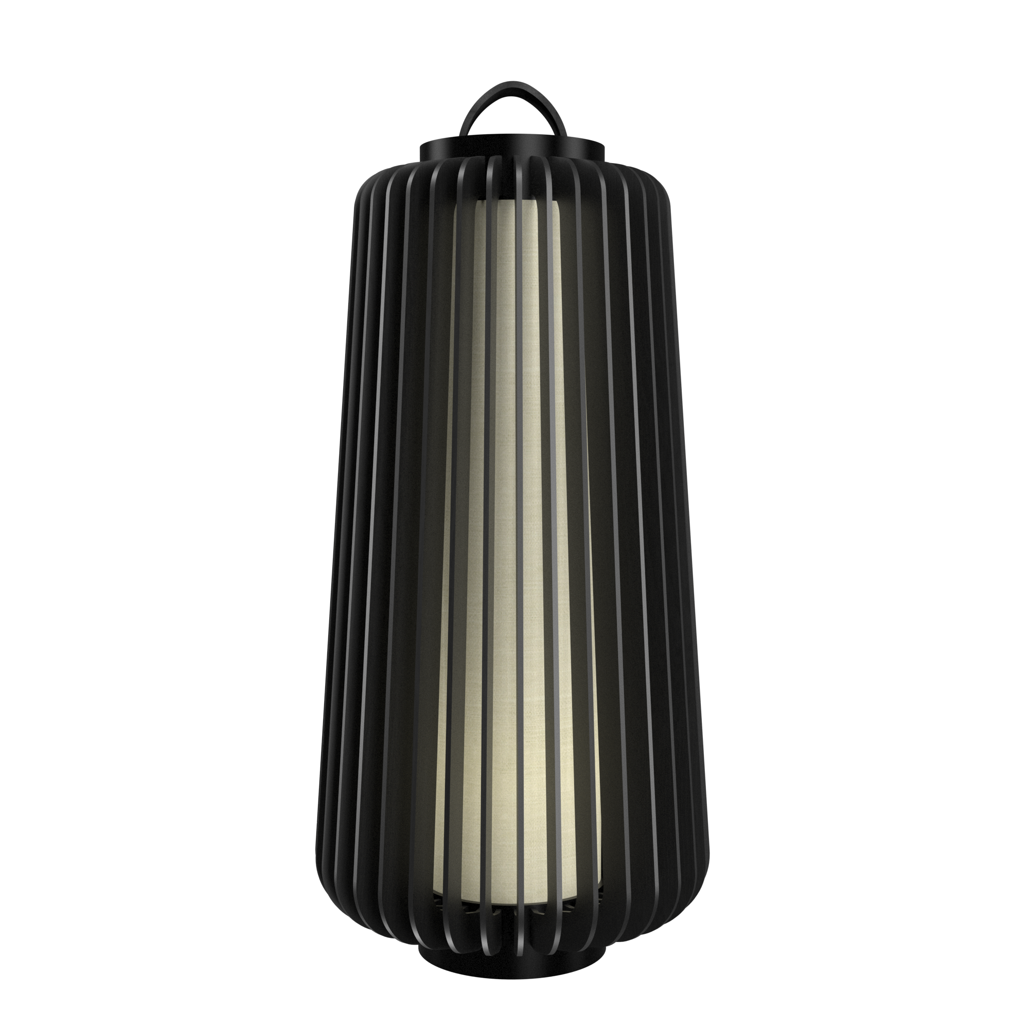 Floor Lamp Accord Stecche Di Legno 3036 - Stecche Di Legno Line Accord Lighting | 46. ​​Organic Black