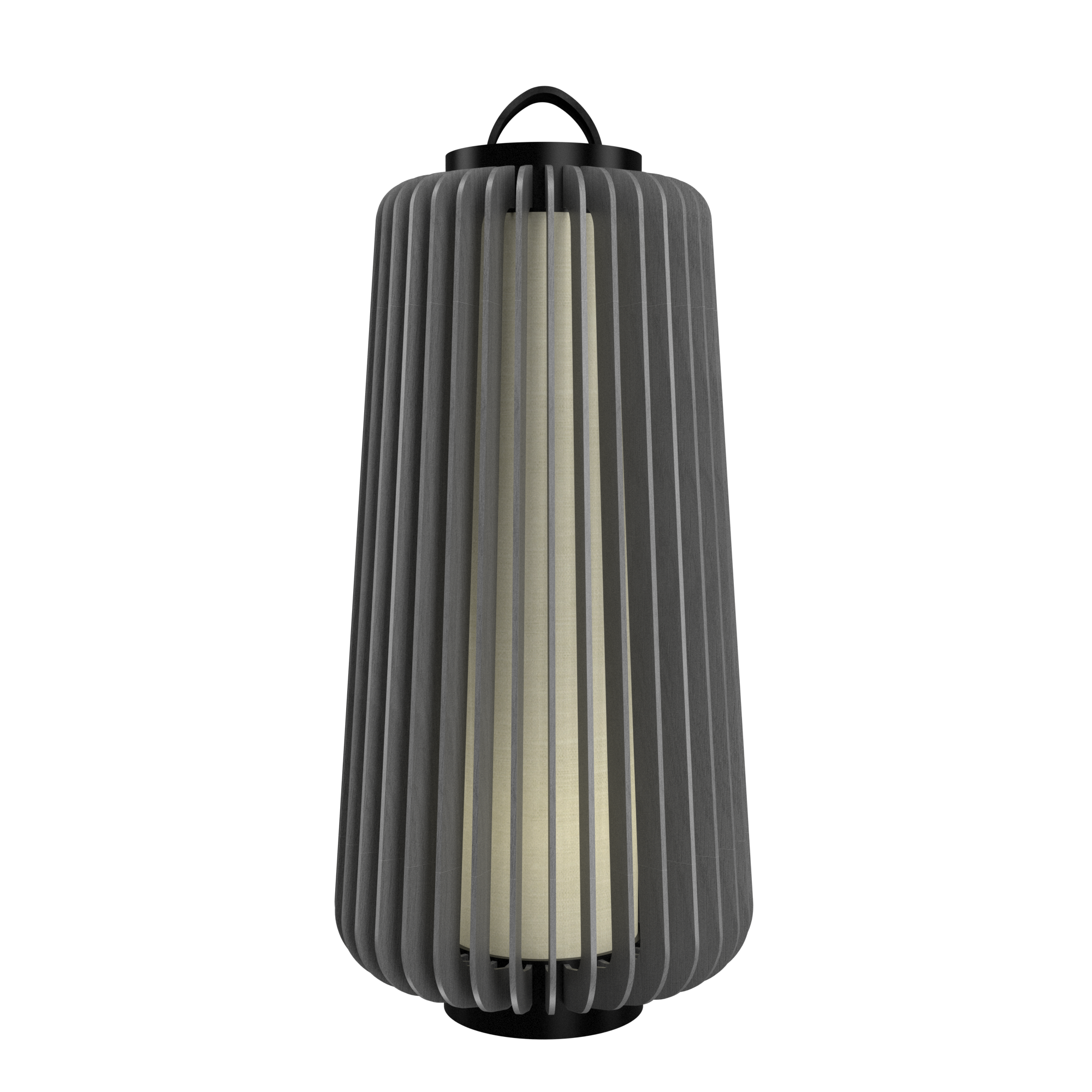 Floor Lamp Accord Stecche Di Legno 3036 - Stecche Di Legno Line Accord Lighting | 50. Organic lead Grey
