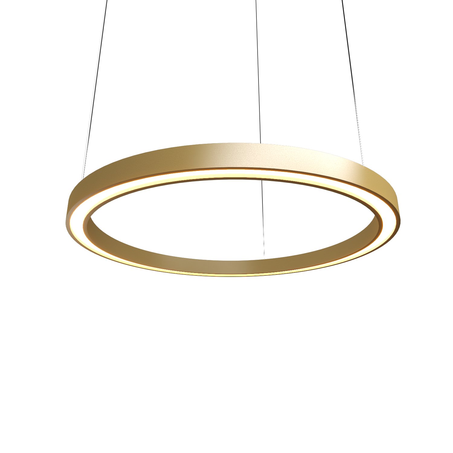 Pendant Lamp Pendant Accord Frame 1430 - Frame Line Accord Lighting | 38. Pale Gold