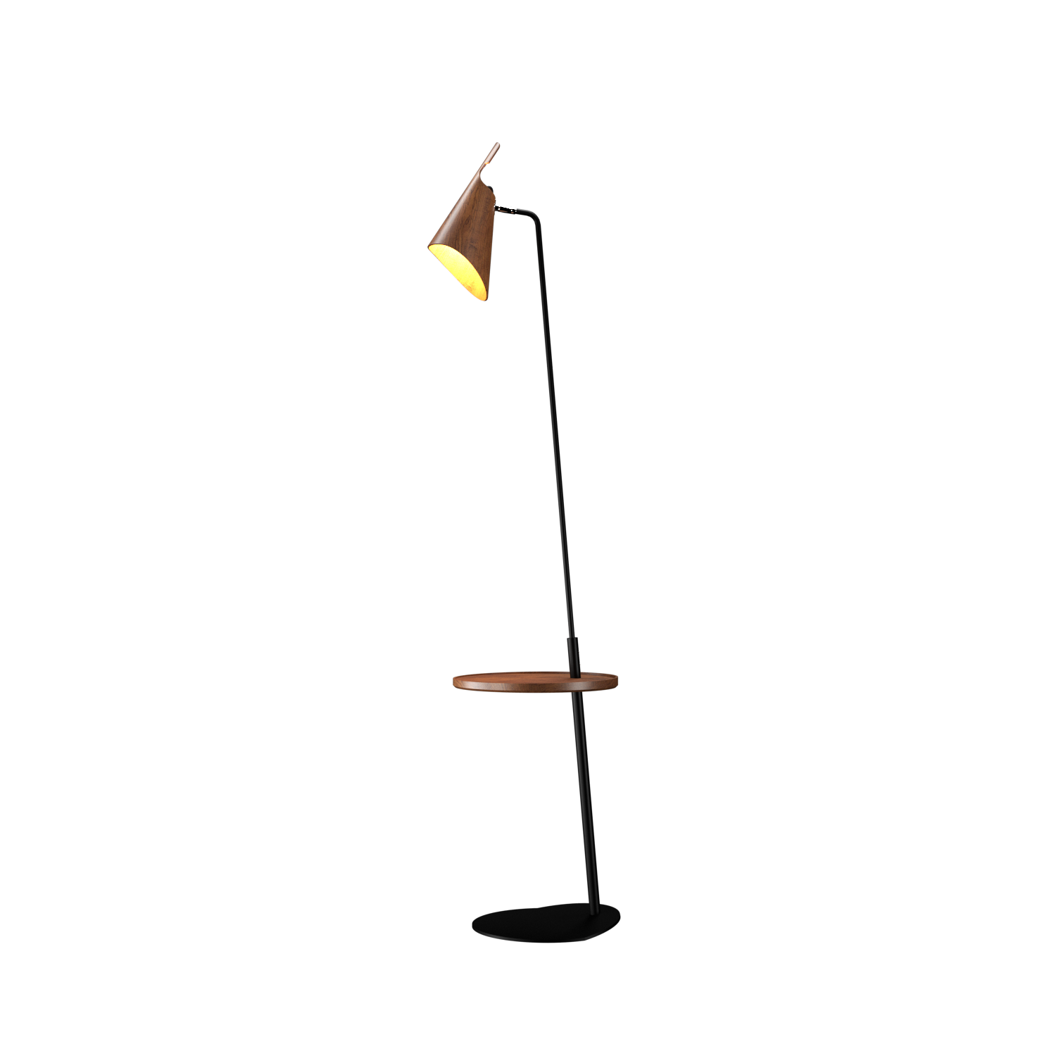 Floor Lamp Accord Balance 3042 - Balance Line Accord Lighting | 06. Imbuia