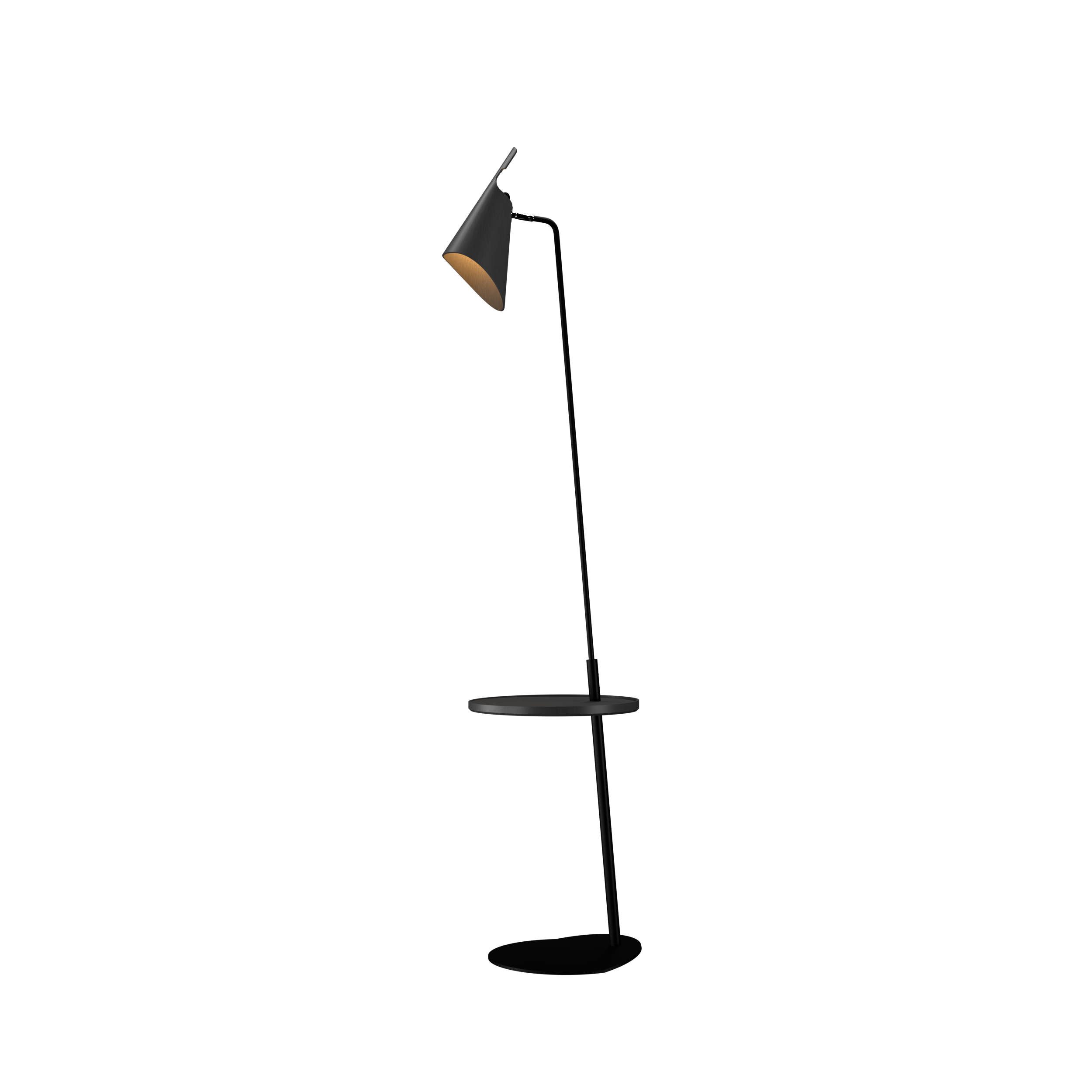 Floor Lamp Accord Balance 3042 - Balance Line Accord Lighting | 46. ​​Organic Black