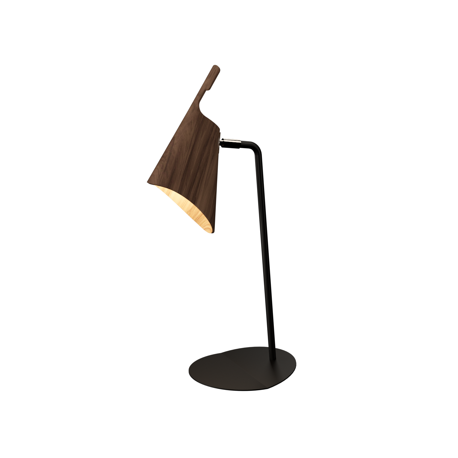 Table Lamp Accord Balance 7063 - Balance Line Accord Lighting | 18. American Walnut