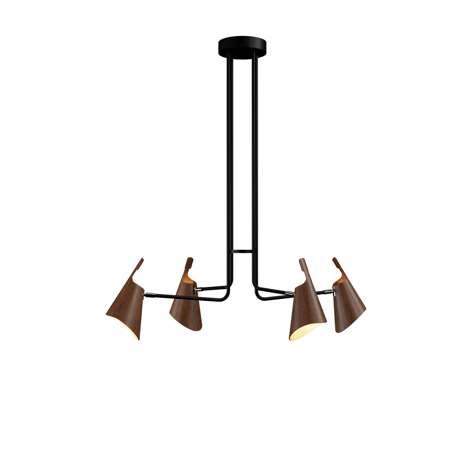Pendant Lamp Accord Balance 1446 - Balance Line Accord Lighting | 06. Imbuia