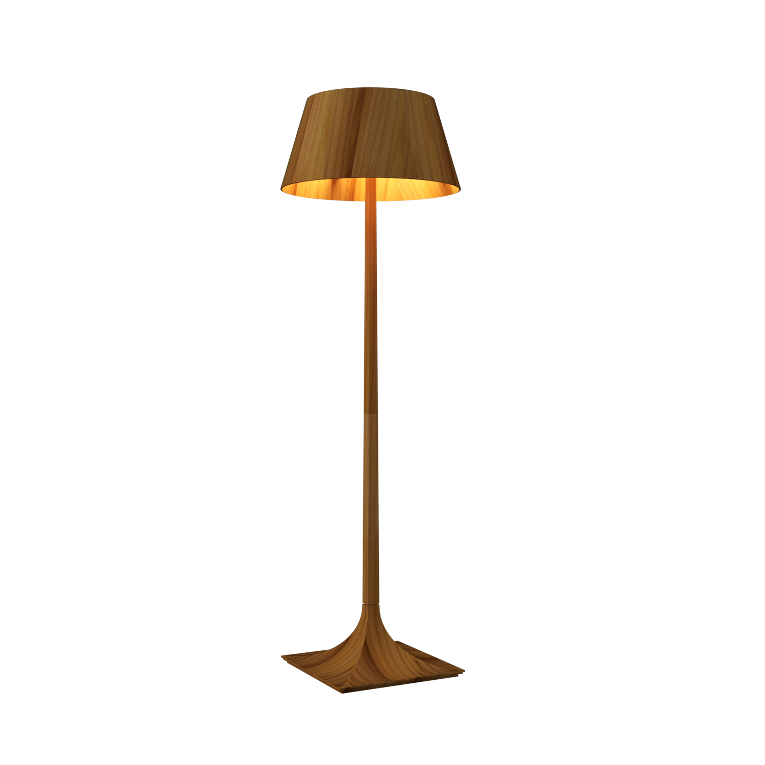 Floor Lamp Accord Nostalgia 3044 - Nostalgia Line Accord Lighting | 12. Teak