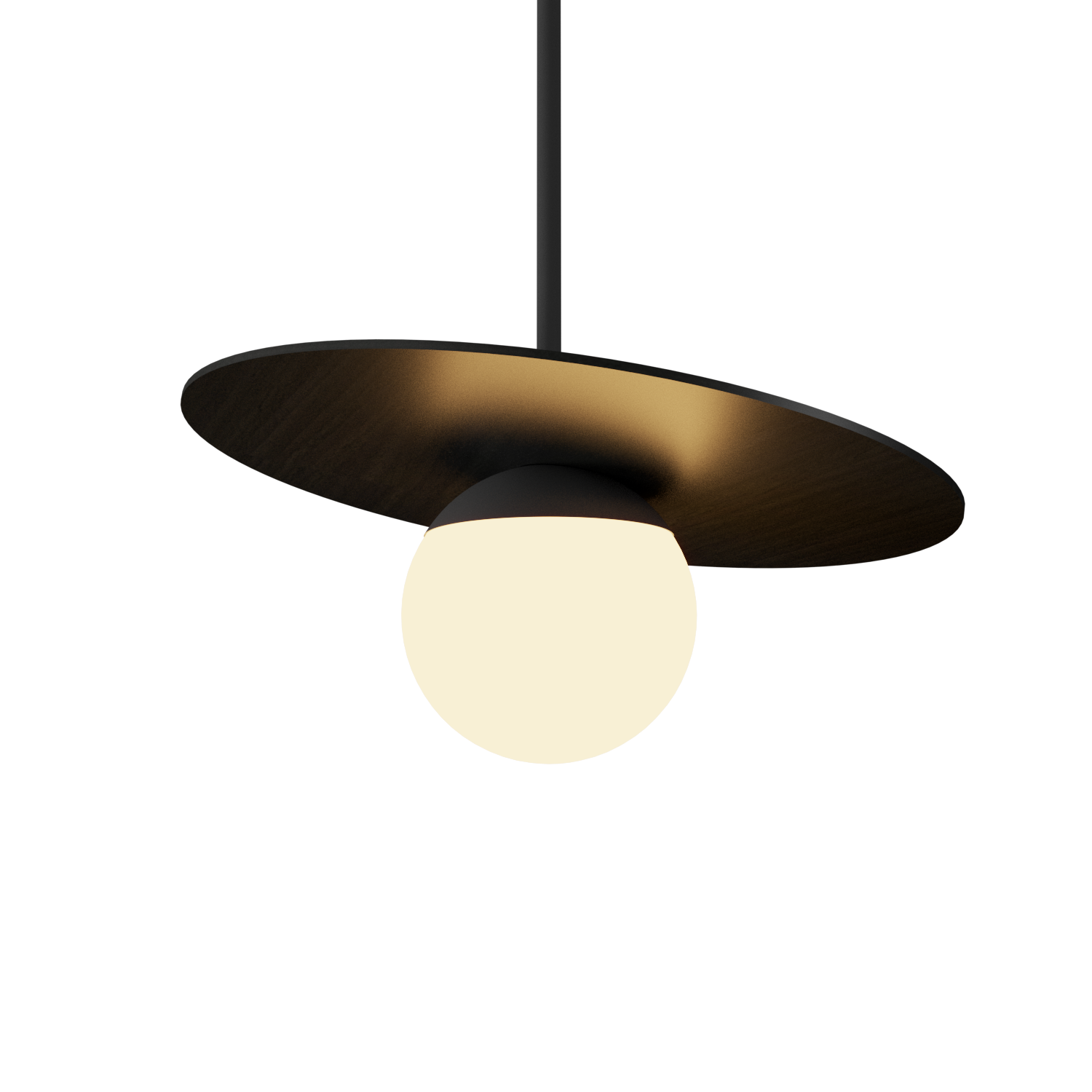 Pendant Lamp Accord Orbit 1462 - Orbit Line Accord Lighting | 46. ​​Organic Black